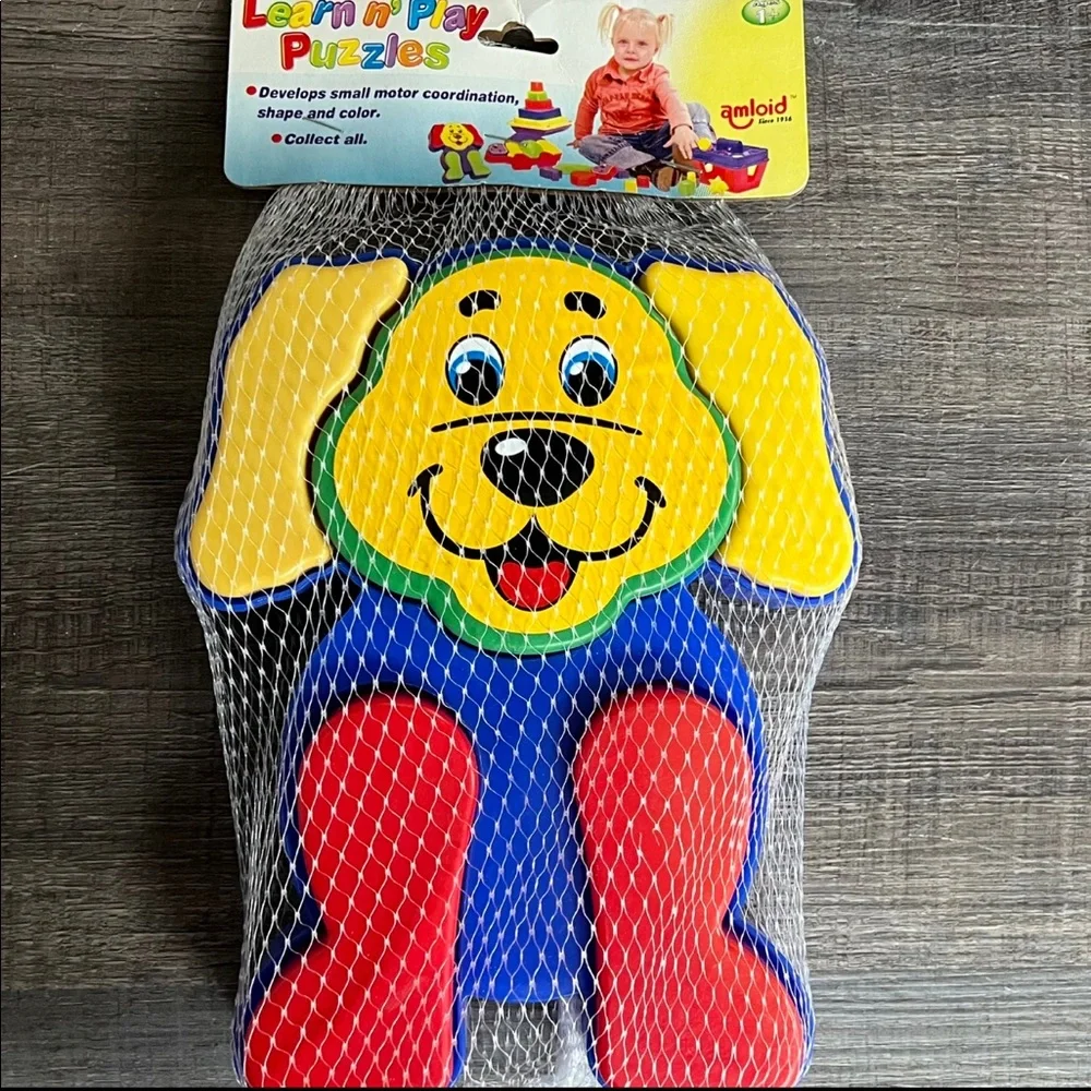 💞 New 6-Piece Toddler Puppy Puzzle
